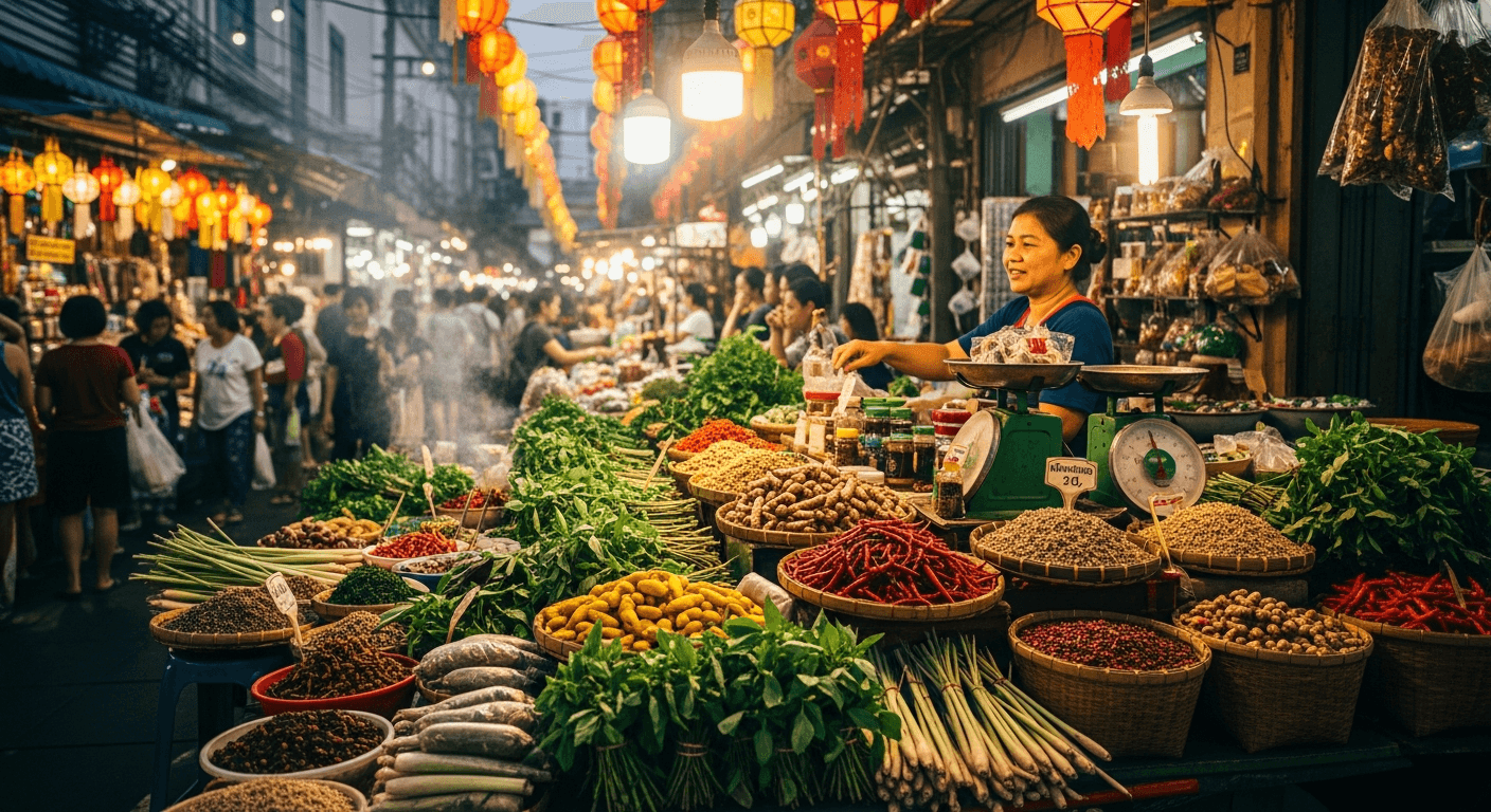 Bangkok's Night Markets: Where Blyss Was Born